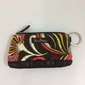 Vera Bradley key chain coin purse